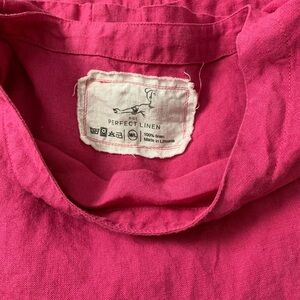 NotPerfectLinen January Top Magenta M/L